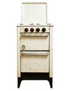 Old gas stove