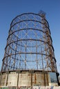 Old gasholder in Rome Royalty Free Stock Photo