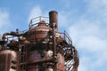 Old Gasworks at Seattle Washington Royalty Free Stock Photo