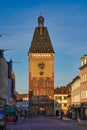 The Old Gate Altpoertel in Speyer, Germany is the medieval city gate