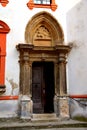 Old gate of a church in Sopron (Ãâdenburg), Hungary Royalty Free Stock Photo