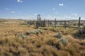 Old Gate and Chute in a Corral Royalty Free Stock Photo