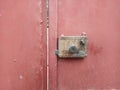 Old Gate Lock Royalty Free Stock Photo