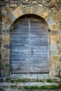 Old medieval gate. Carcassonne