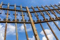 Old gate rusty Royalty Free Stock Photo