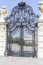 Old gate to belvedere Royalty Free Stock Photo