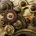Old gearing Royalty Free Stock Photo