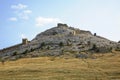 Old Genoese fortress XI century in Sudak. Crimea. Ukraine Royalty Free Stock Photo