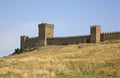 Old Genoese fortress XI century in Sudak. Crimea. Ukraine Royalty Free Stock Photo