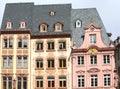 Old German Building with beautiful design and decorations Royalty Free Stock Photo