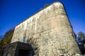 An old German bunker from the time of the Second World War. Royalty Free Stock Photo