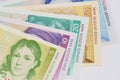 Old german currency Royalty Free Stock Photo
