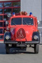 Old german fire brigade car - Magirus Deutz Royalty Free Stock Photo