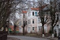Old german house in Zelenogradsk (Cranz). Royalty Free Stock Photo