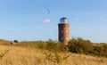 An old German lighthouse on the island of RÃÂ¼gen. Royalty Free Stock Photo