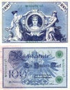 Old German money 2 Royalty Free Stock Photo