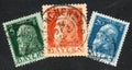 Old german stamps of Bavaria