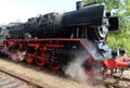 Old German steam locomotive