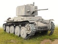 The old German tank PzKpfw 38(t) Royalty Free Stock Photo