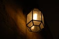 Old Glass Lamp Shade