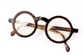 Old glasses isolated Royalty Free Stock Photo