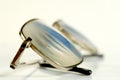 Old Glasses isolated Royalty Free Stock Photo