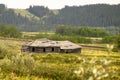 The old Glenbow General Store and Post Office at the Glenbow Ranch Provincial Park Royalty Free Stock Photo