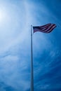 Old Glory at Four Corners National Monument Royalty Free Stock Photo