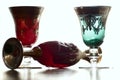 Old goblets Royalty Free Stock Photo