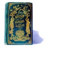 Old gold book cover Almanac