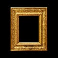 Old gold frame Royalty Free Stock Photo