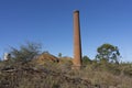 Old gold mine chimney at Ravenswood