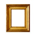 Old gold picture frame Royalty Free Stock Photo