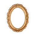 Old golden picture frame Royalty Free Stock Photo