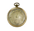 Old golden pocket watch #3 Royalty Free Stock Photo