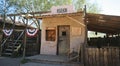 An Old Goldfield Ghost Town Jail, Arizona Royalty Free Stock Photo