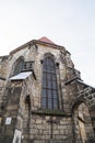 Old gothic brick stone German church or castle