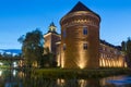 Old gothic castle in Lidzbark Warminski, Poland, Europe