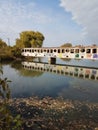 Old graffiti Covered Bridge on Belle Isle