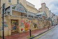 The old graffiti strewn Hippodrome at Brighton