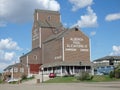 An old grain elevator in alberta