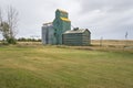 Old Grain Elevator at Delia Royalty Free Stock Photo