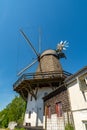 Old grain mill in Denmark Royalty Free Stock Photo