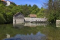 Idyllic river atmosphere