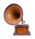 Old gramophone Royalty Free Stock Photo