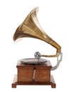 Old gramophone Royalty Free Stock Photo
