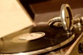 Old gramophone Royalty Free Stock Photo