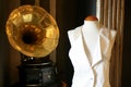 Old gramophone Royalty Free Stock Photo
