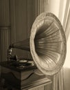 Old gramophone