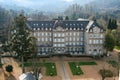 Old Gran Hotel and sanatorium in Mondariz, Gandara, Galicia, Spain